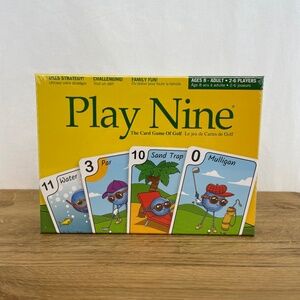 Play Nine Double A Productions Card Game of Golf 2023 – NEW